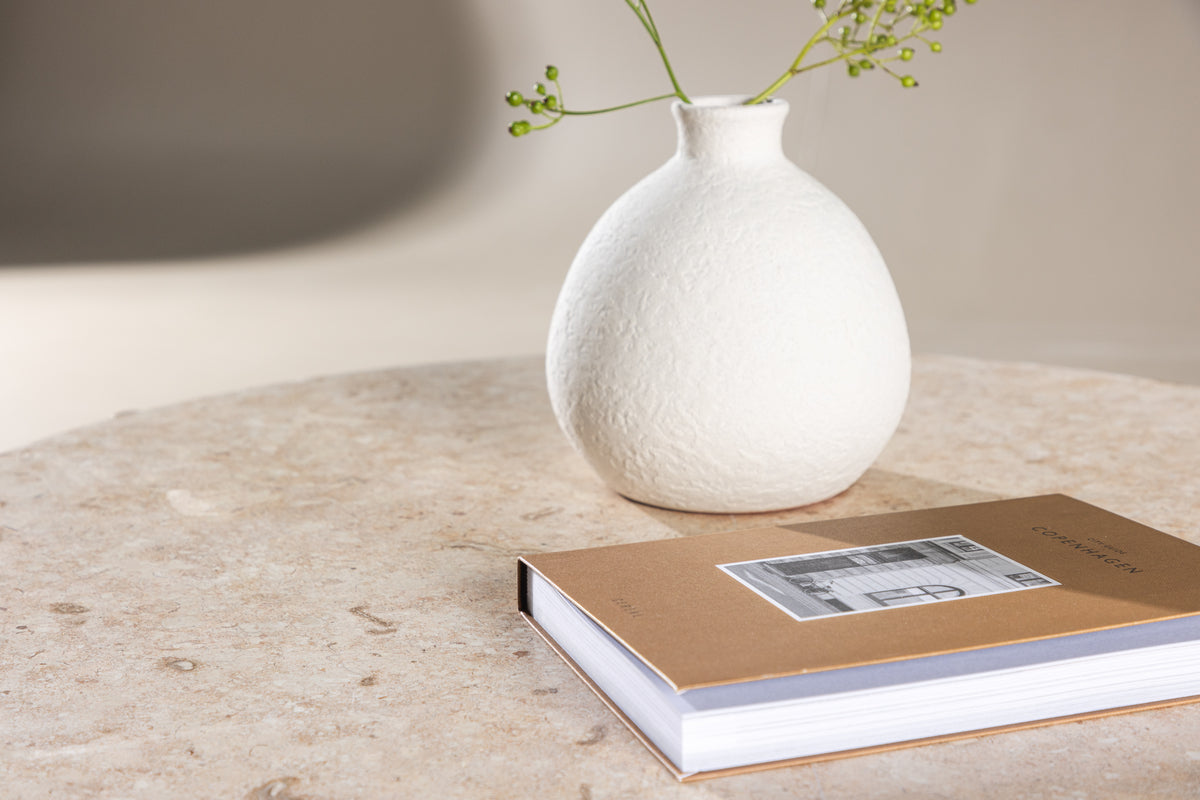 Venture Design Sandhamn Soffbord ⌀70 Beige