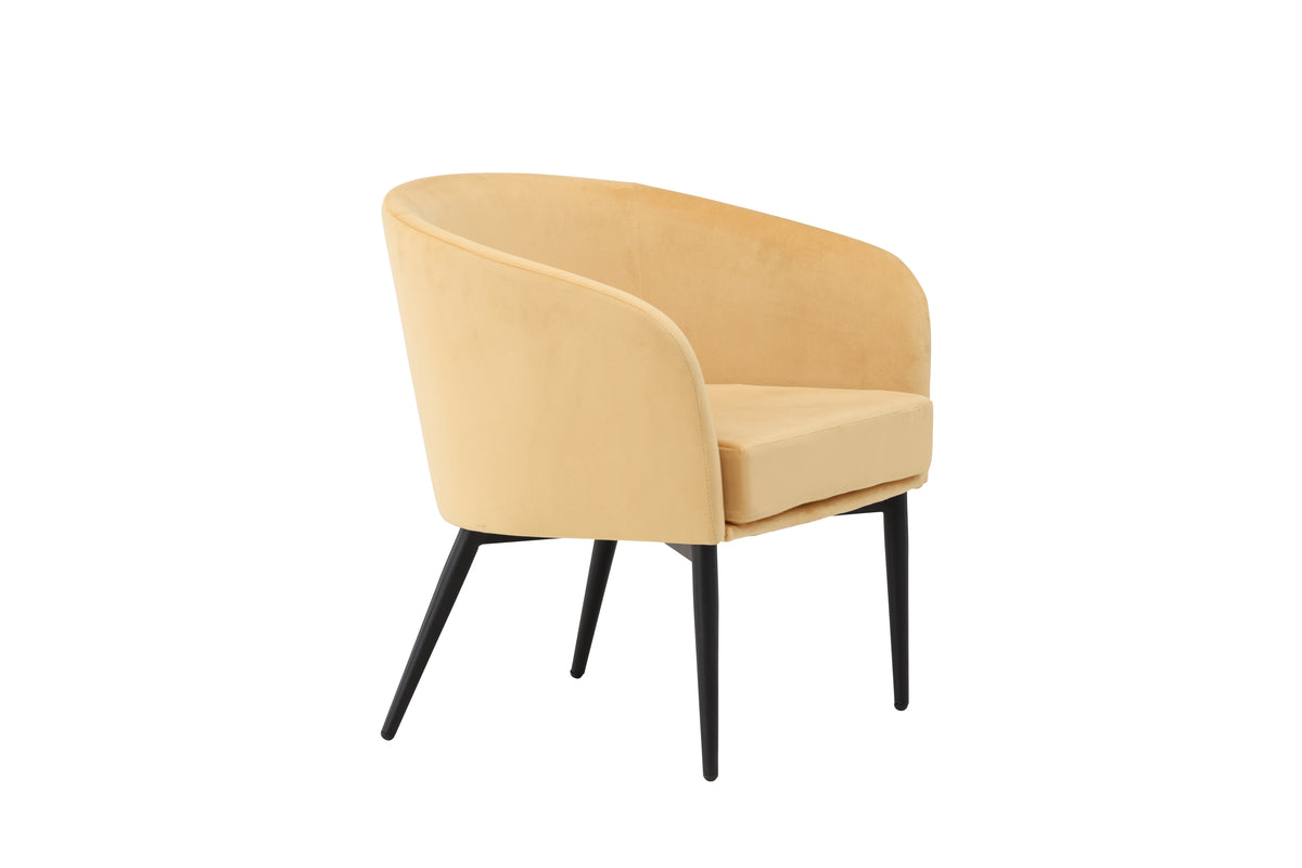 Venture Design Fluffy Fåtöljer Gul