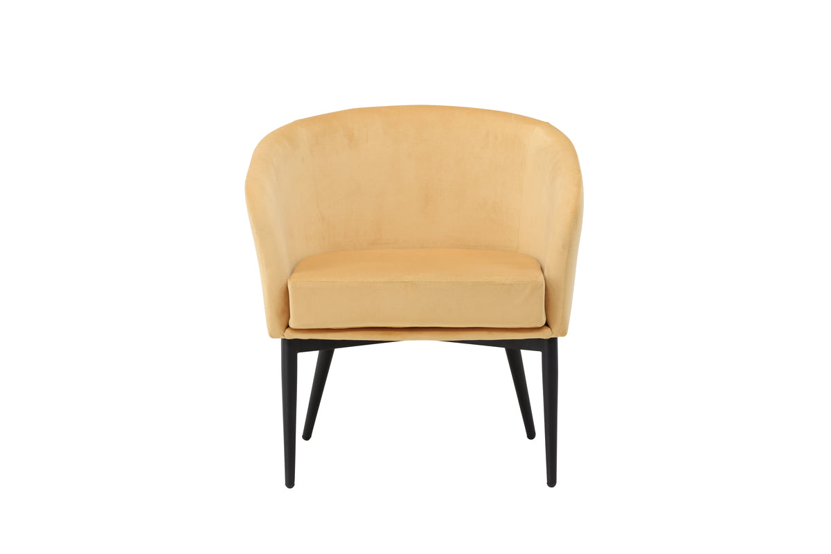 Venture Design Fluffy Fåtöljer Gul