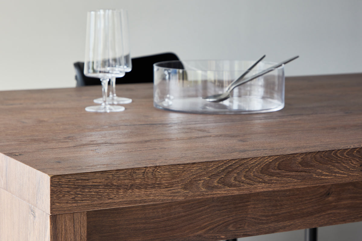 Venture Design Evone Rektangulära Matbord 200 x 100 Mocka