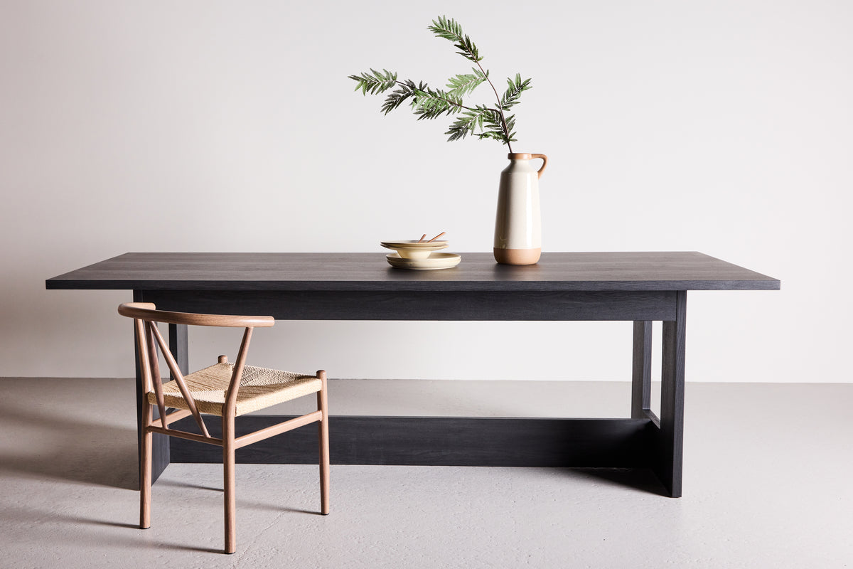 Venture Design Milly Rektangulära Matbord 235 × 100 Svart