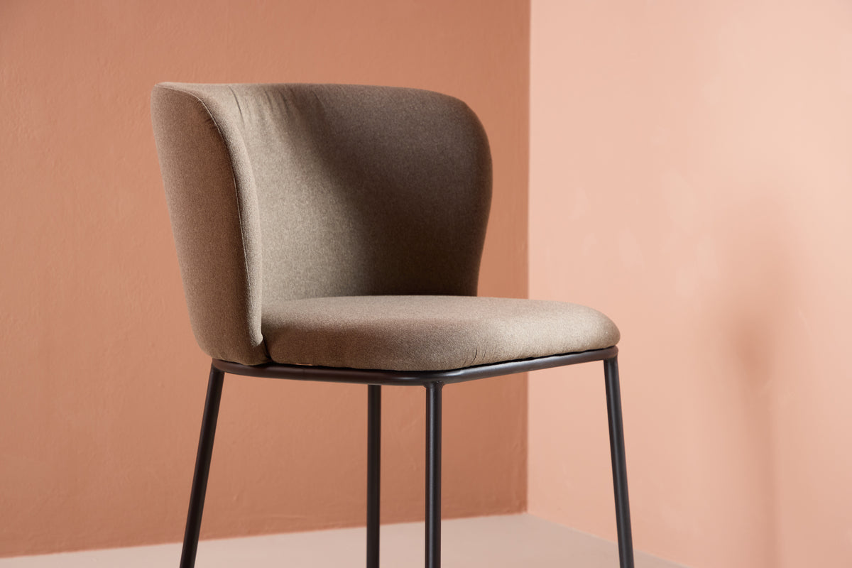 Venture Design Edina Matstolar 2-pack Brun