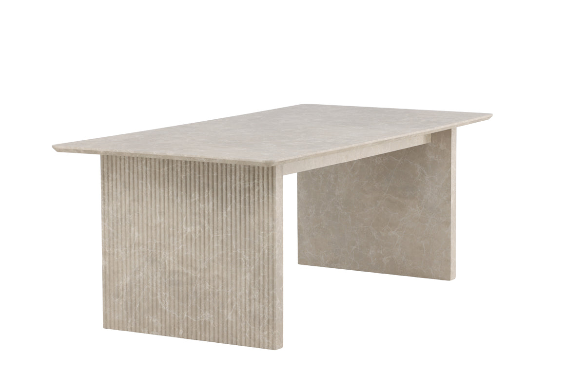 Venture Design Vail Rektangulära Matbord 200 x 100 Beige