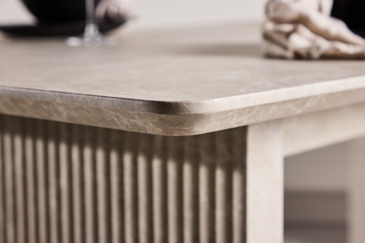 Venture Design Vail Rektangulära Matbord 200 x 100 Beige