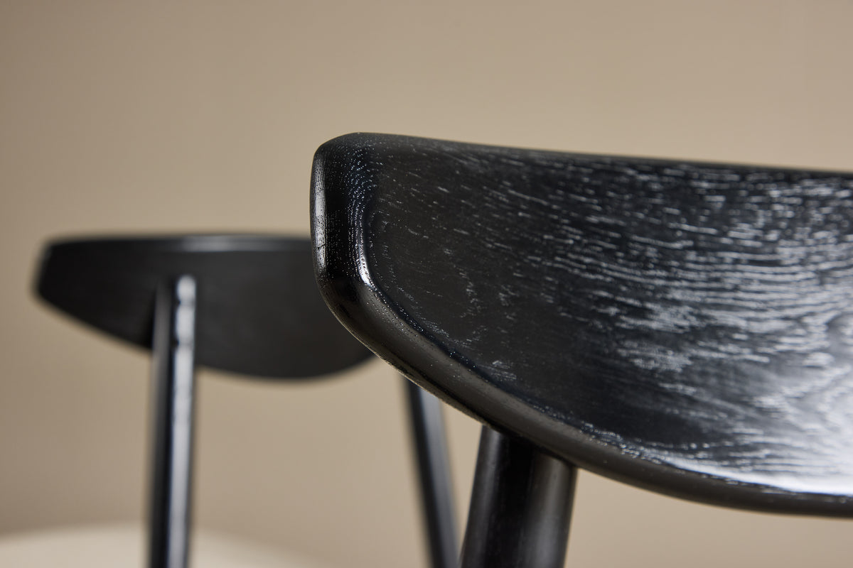 Venture Design Ven Matstolar 2-pack Svart