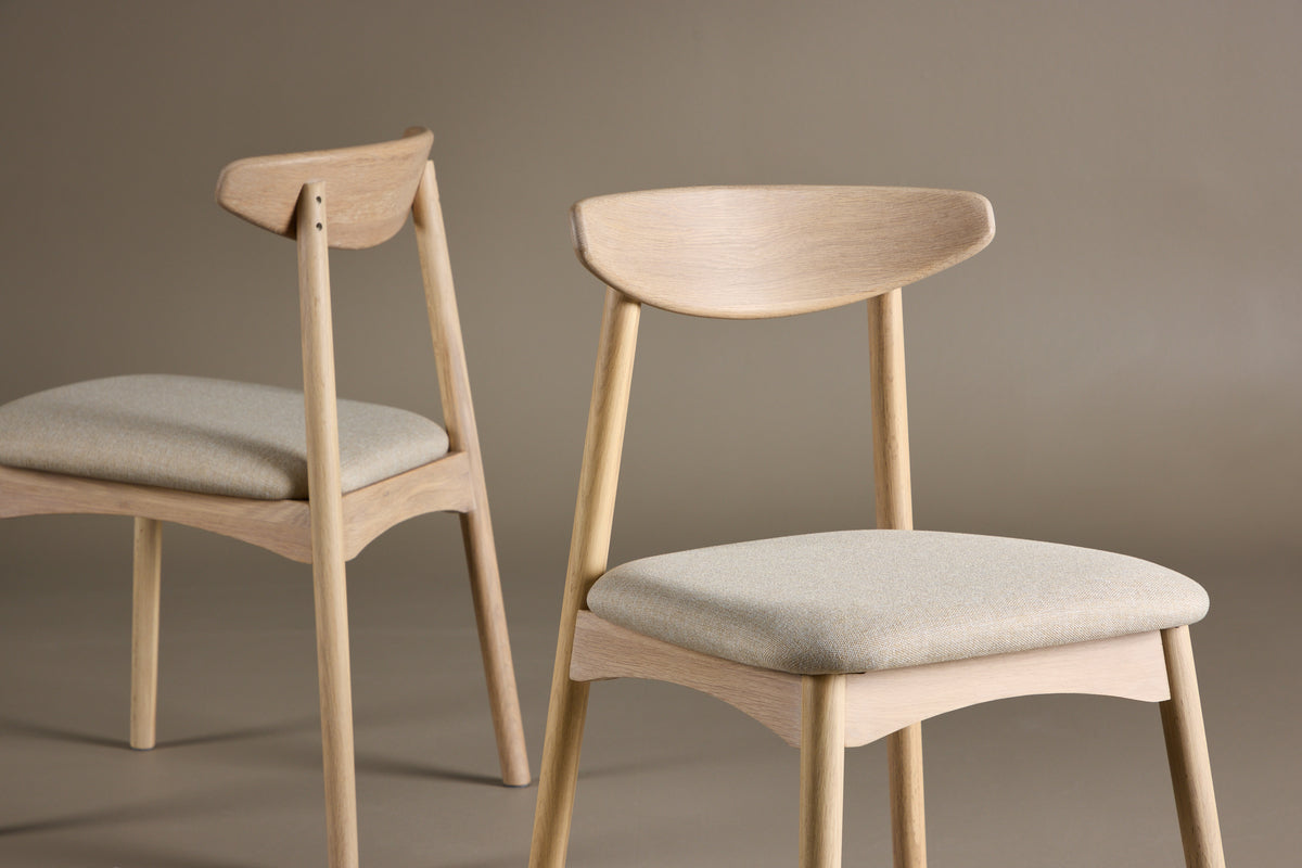 Venture Design Ven Matstolar 2-pack Vitputsad