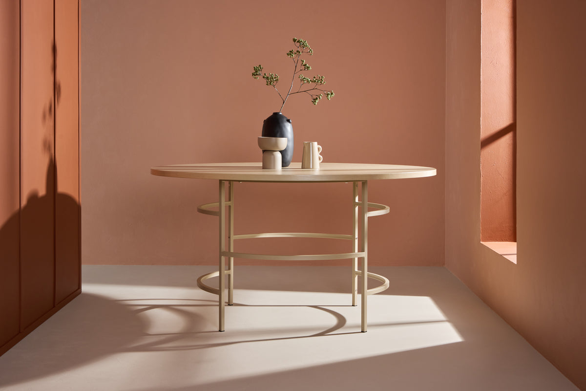 Venture Design Copenhagen Runda Matbord ⌀140 Vitputsad