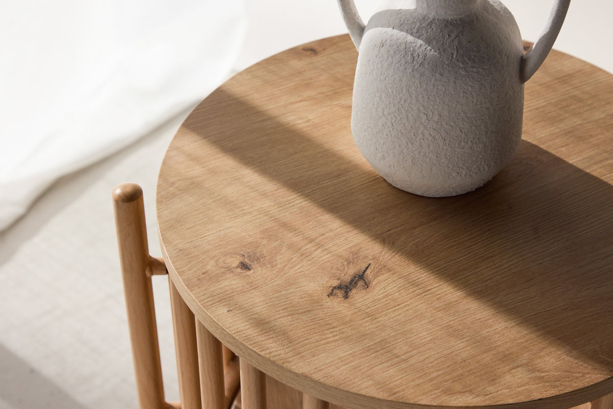 Venture Design Rubbo Sidobord ⌀45 Natur