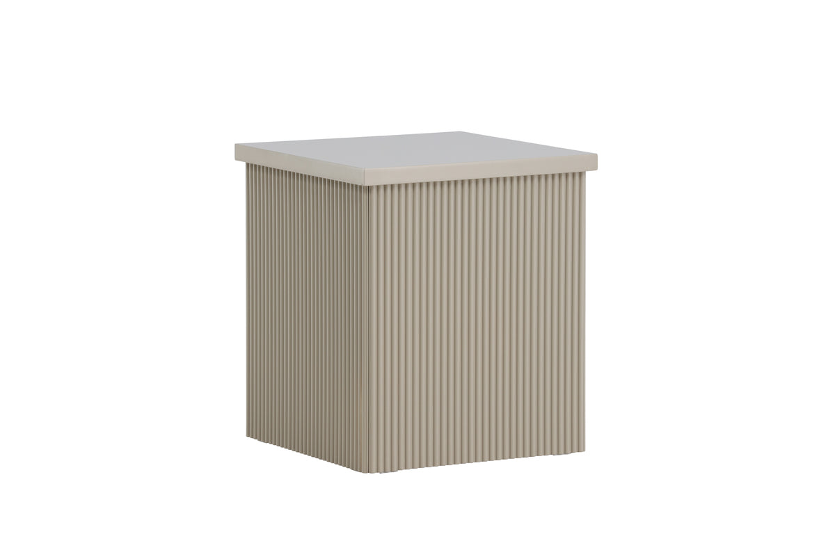 Venture Design Lenox Sidobord 40 x 40 Beige