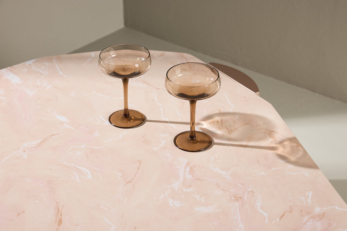 Venture Design Kres Soffbord 125 × 71 Rosa