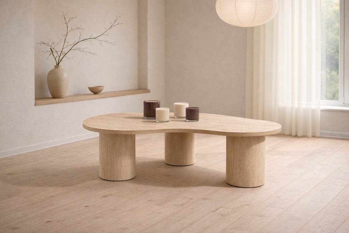 Venture Design Megg Soffbord 130 x 78 Natur