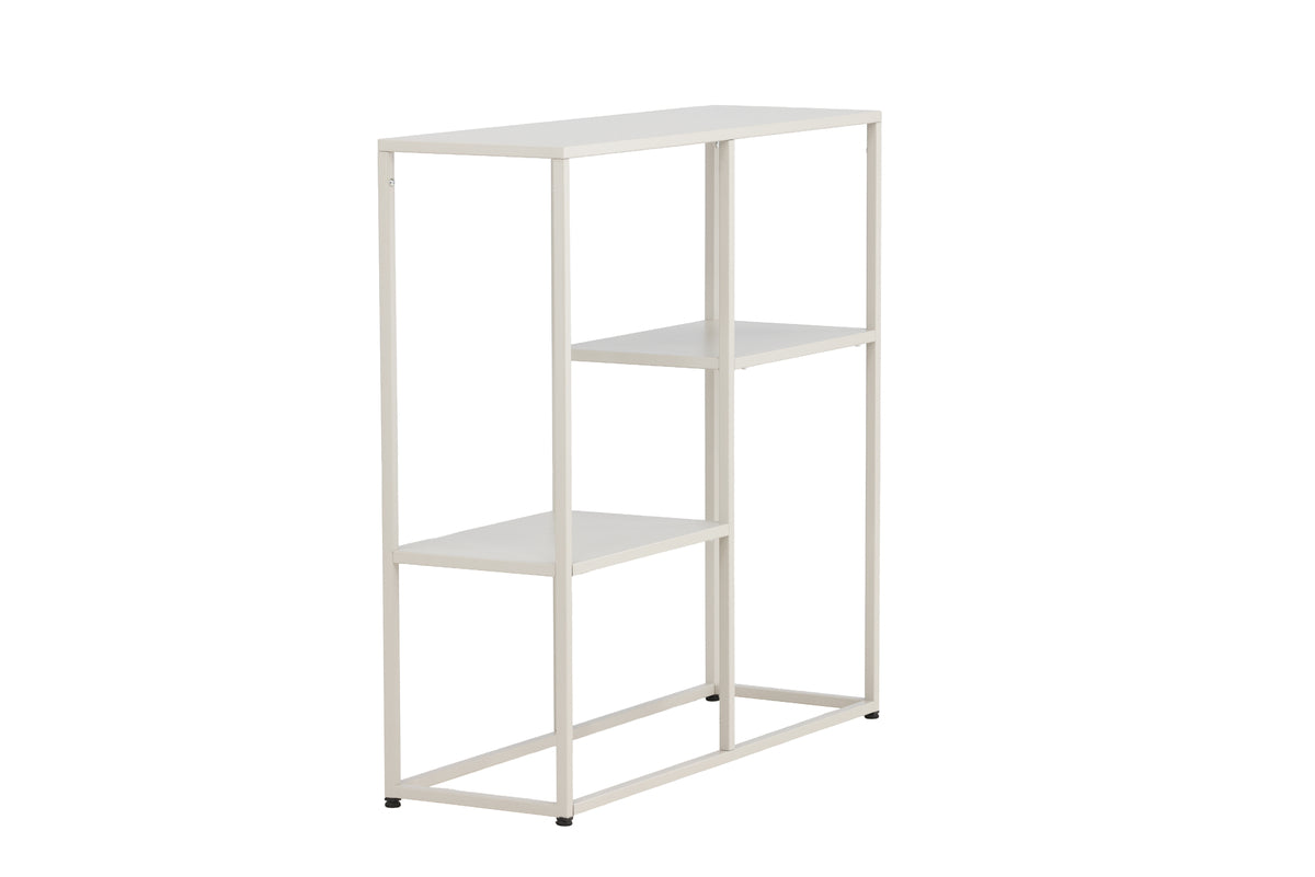 Venture Design Staal Sidobord 80 x 80 x 26 Beige