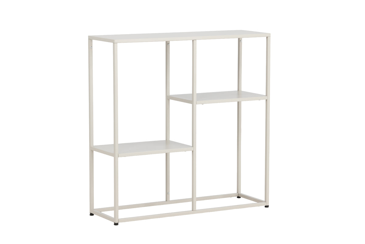 Venture Design Staal Sidobord 80 x 80 x 26 Beige