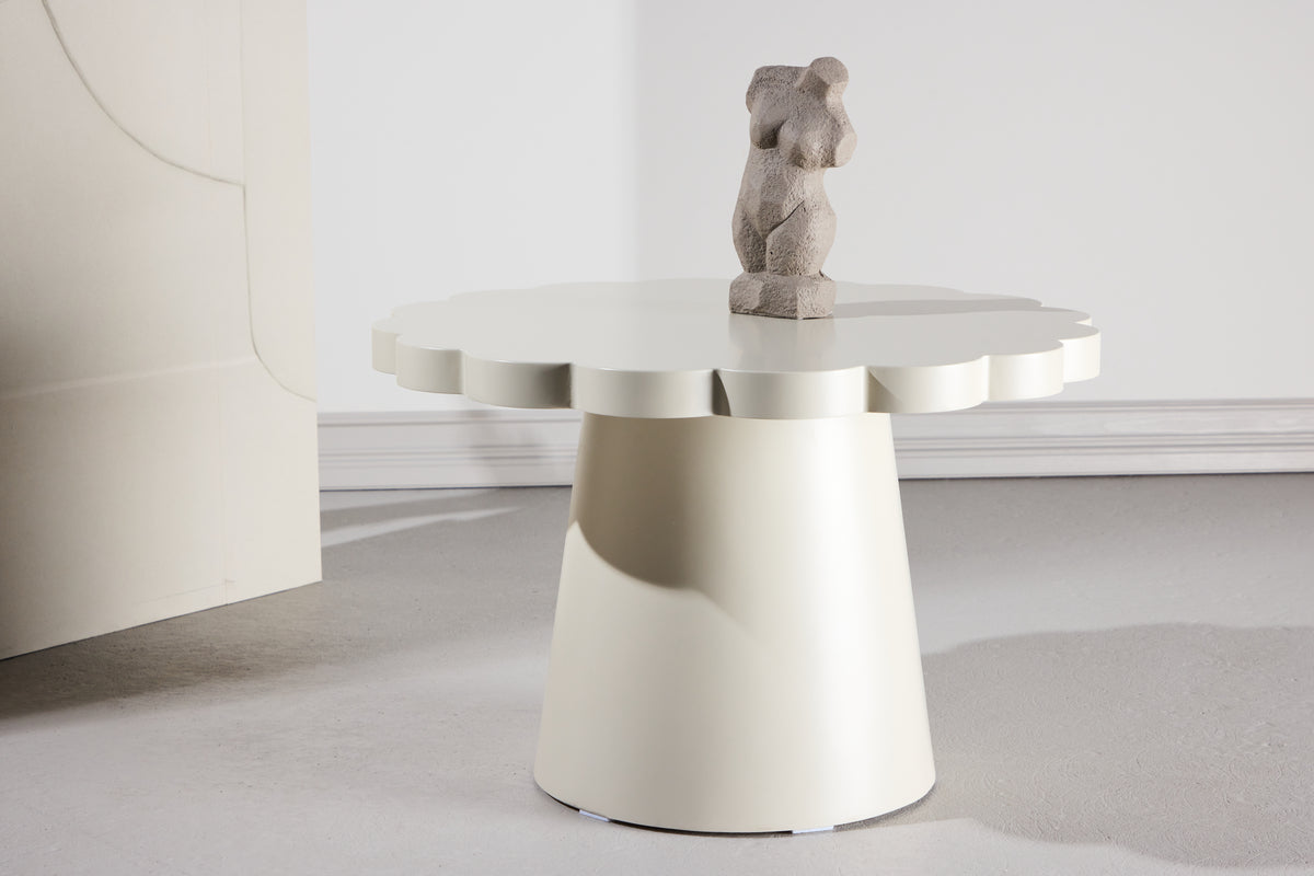 Venture Design Krull Soffbord ⌀70 Beige