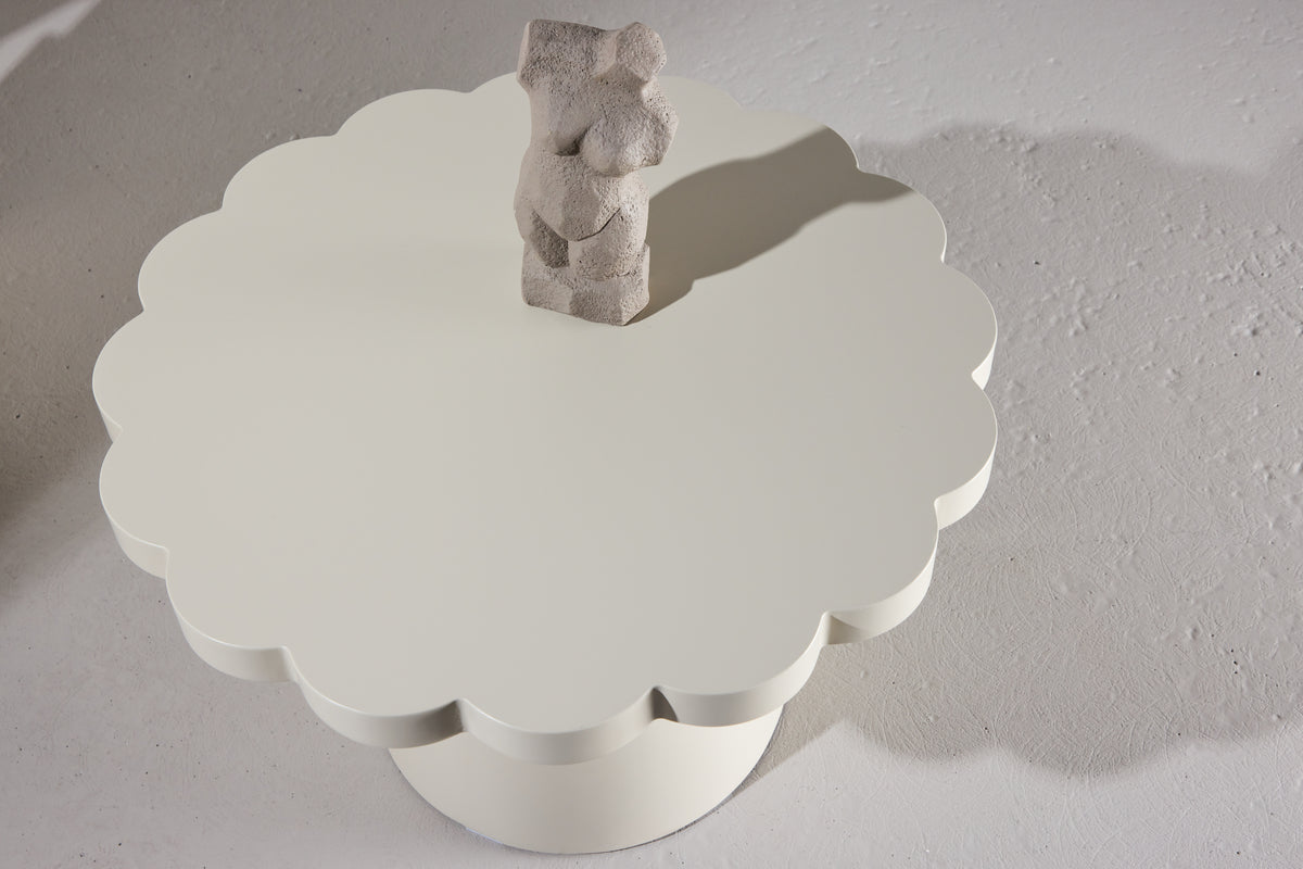 Venture Design Krull Soffbord ⌀70 Beige