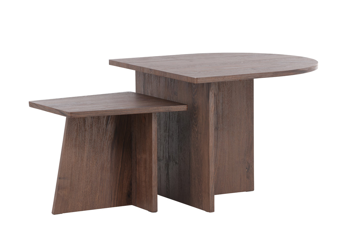 Venture Design Sala Soffbord Bord 1: 60 cm, Bord 2: 40 cm x Bord 1: 60 cm, Bord 2: 40 cm Mocka