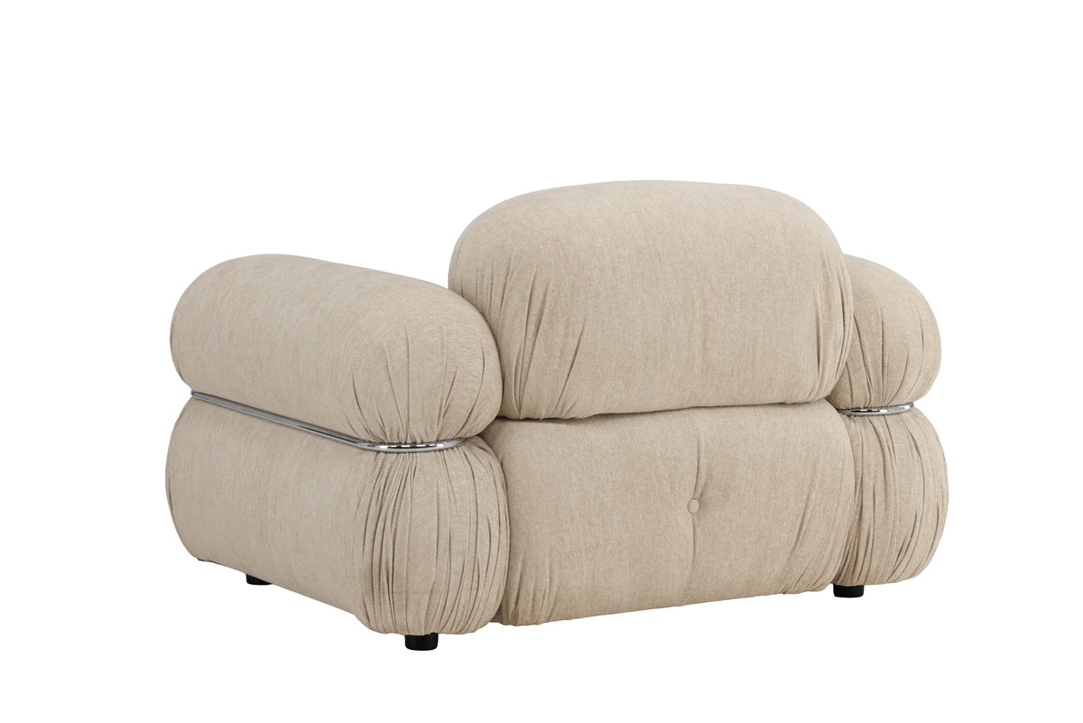 Venture Design Mika Loungefåtöljer Beige
