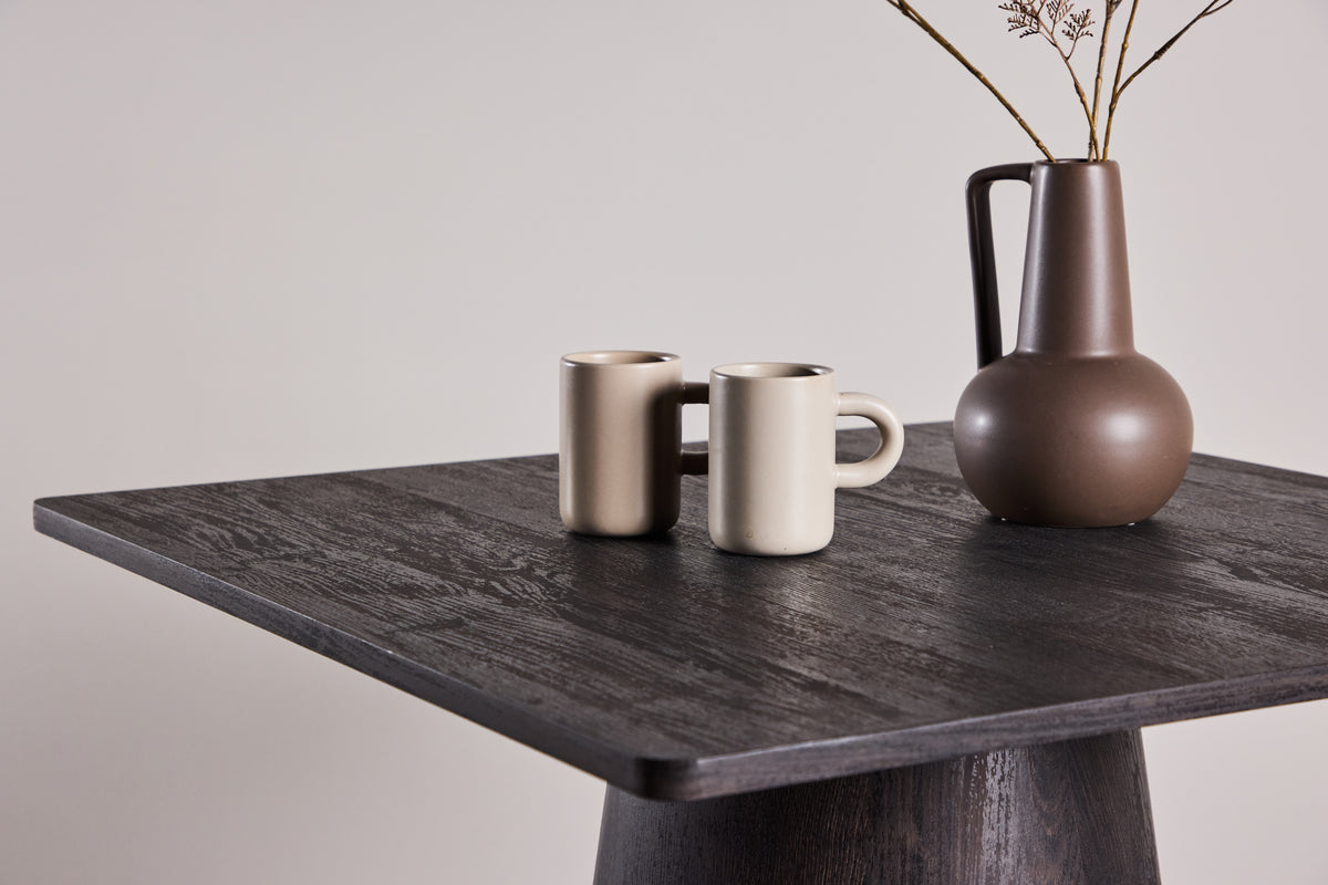Venture Design Lanzi Rektangulära Matbord 80 x 80 Mocka