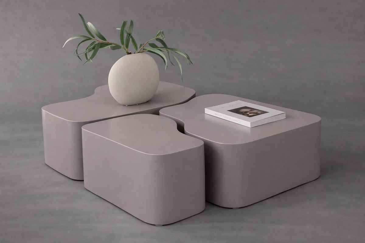 Venture Design Nordland Soffbord Table 1: 92x70x30, Table 2: 60x74x30, Table 3: 40x40x30 Brun