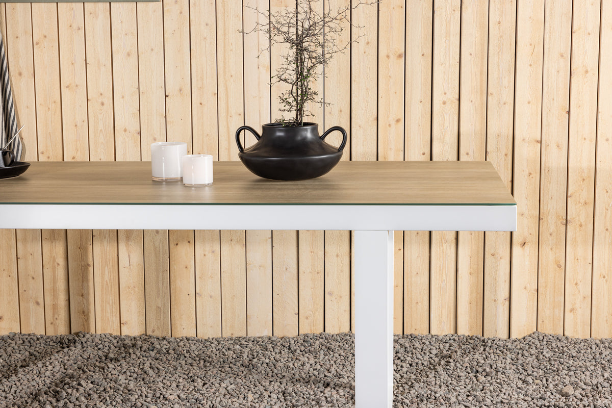 Venture Design Merlo Rektangulära Matbord 200 x 90 Vit