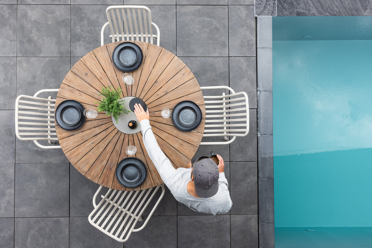 Venture Design Rosario Runda Matbord ⌀140 Brun