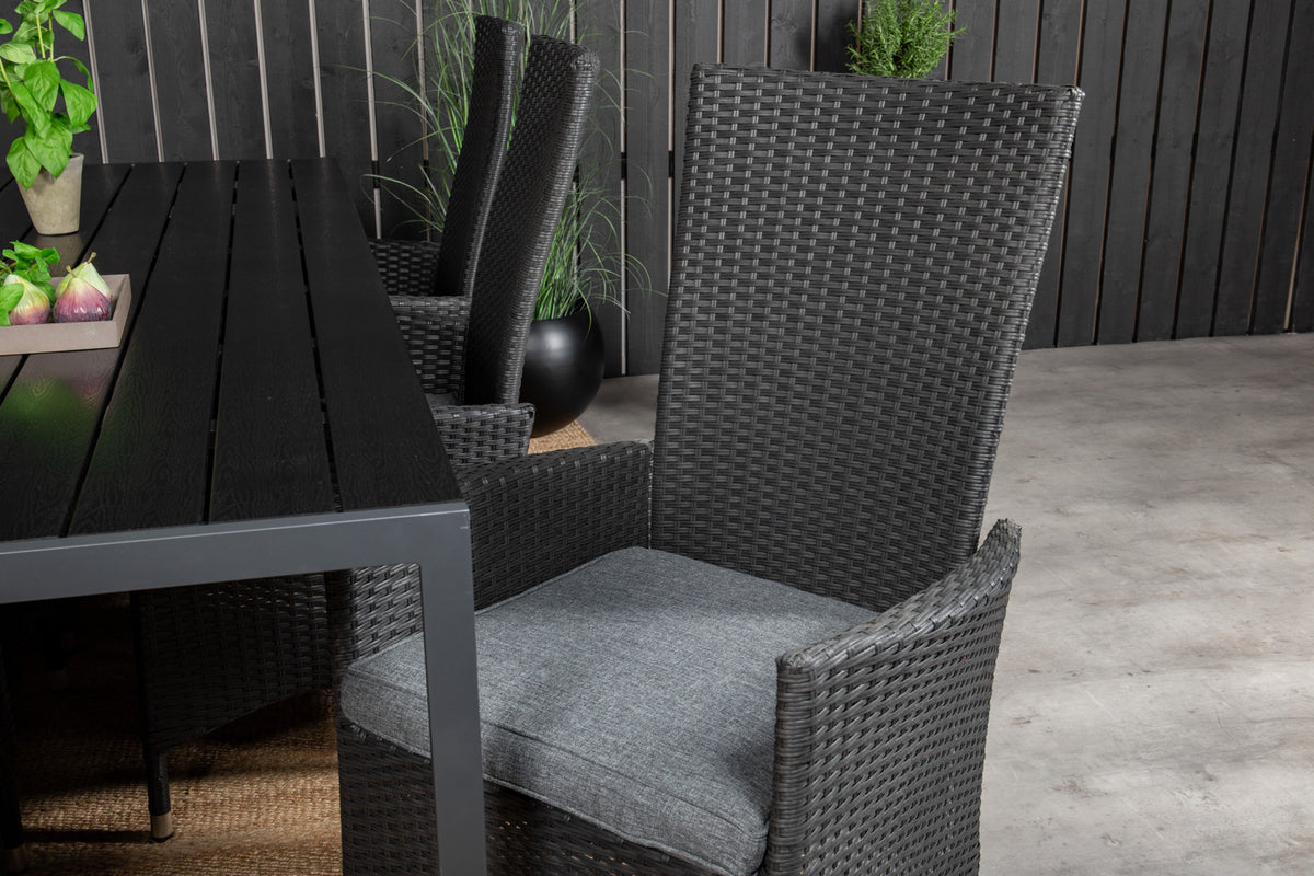 Venture Design Padova Reclinerstolar 2-pack Svart
