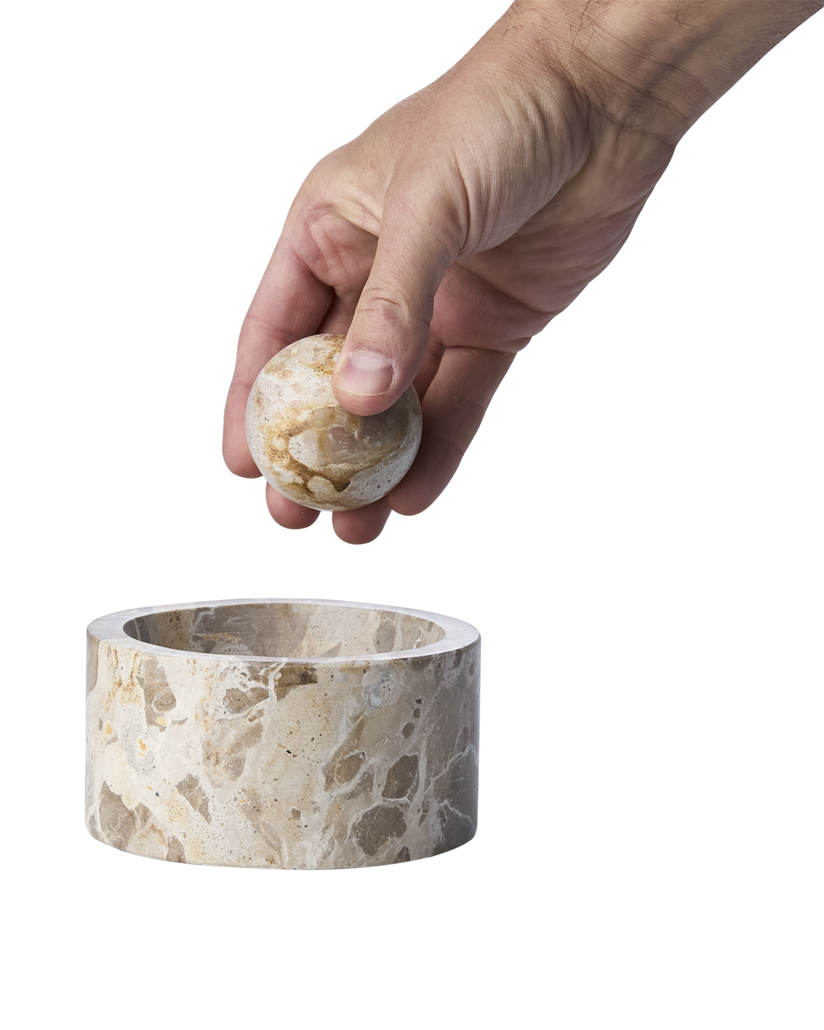 Affari of Sweden THYME Mortel med stöt, Beige