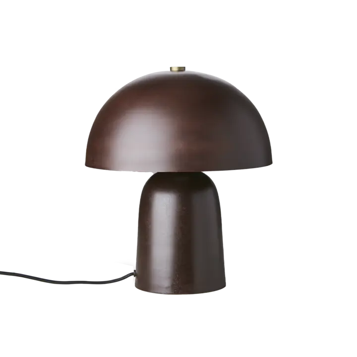 Affari of Sweden FUNGI Bordslampa/Limited Edition M, Mässingsfärgad/brun