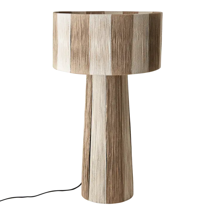 Affari of Sweden JULLAN Bordslampa M, Svart/natur