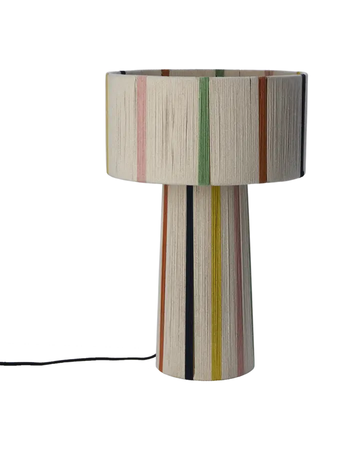 Affari of Sweden JULLAN Bordslampa M, Svart/natur