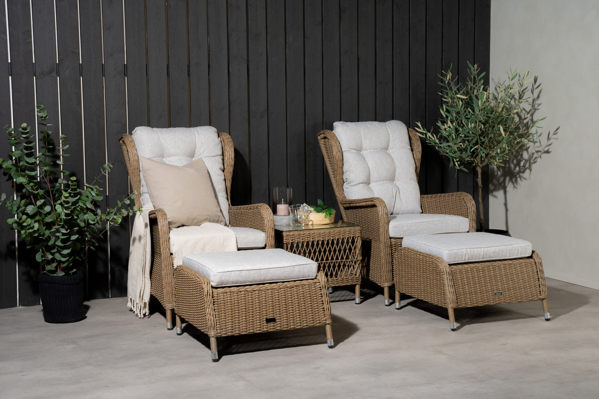 Venture Design Washington Lounge Set Natur