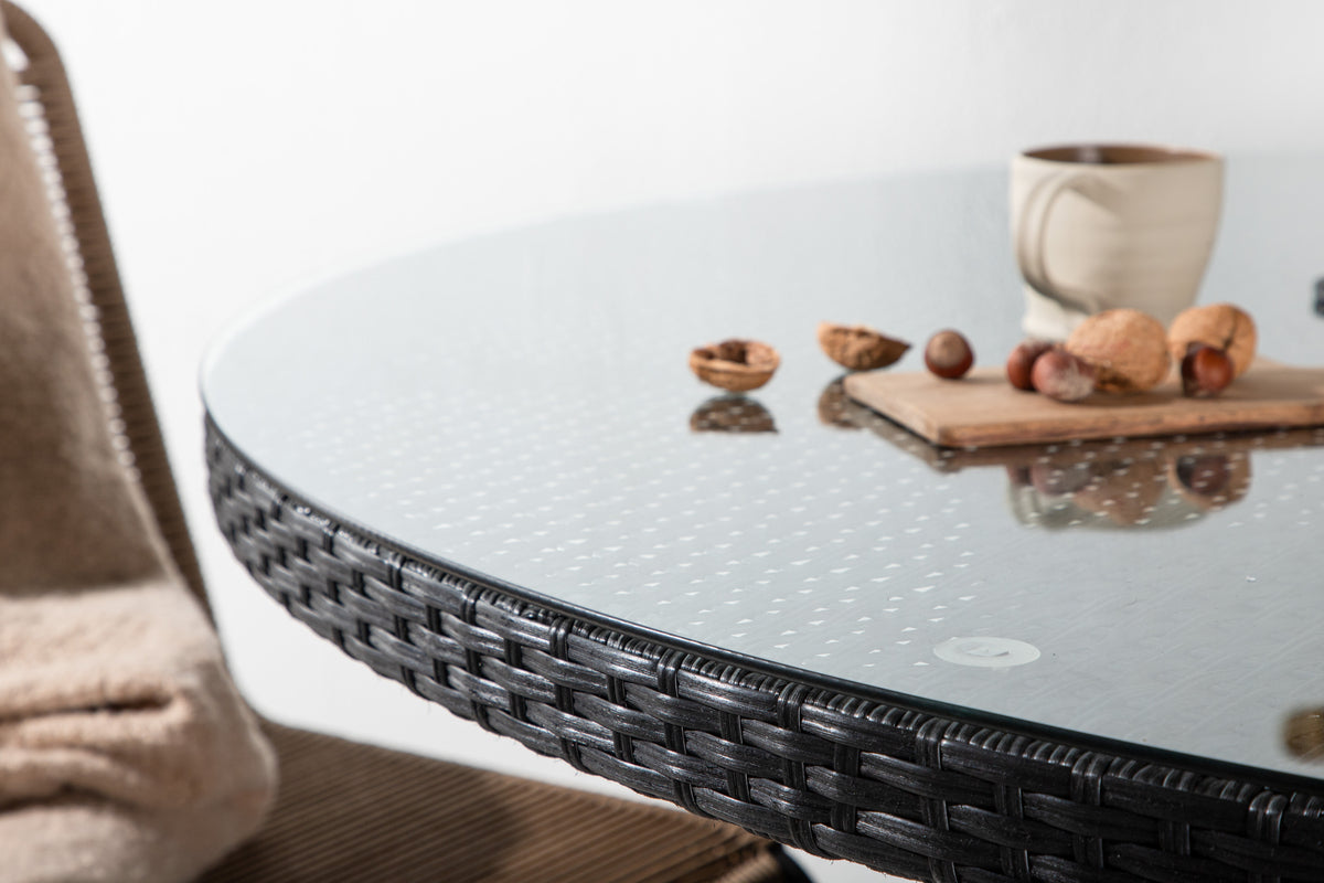 Venture Design Volta Runda Matbord ⌀150 Svart