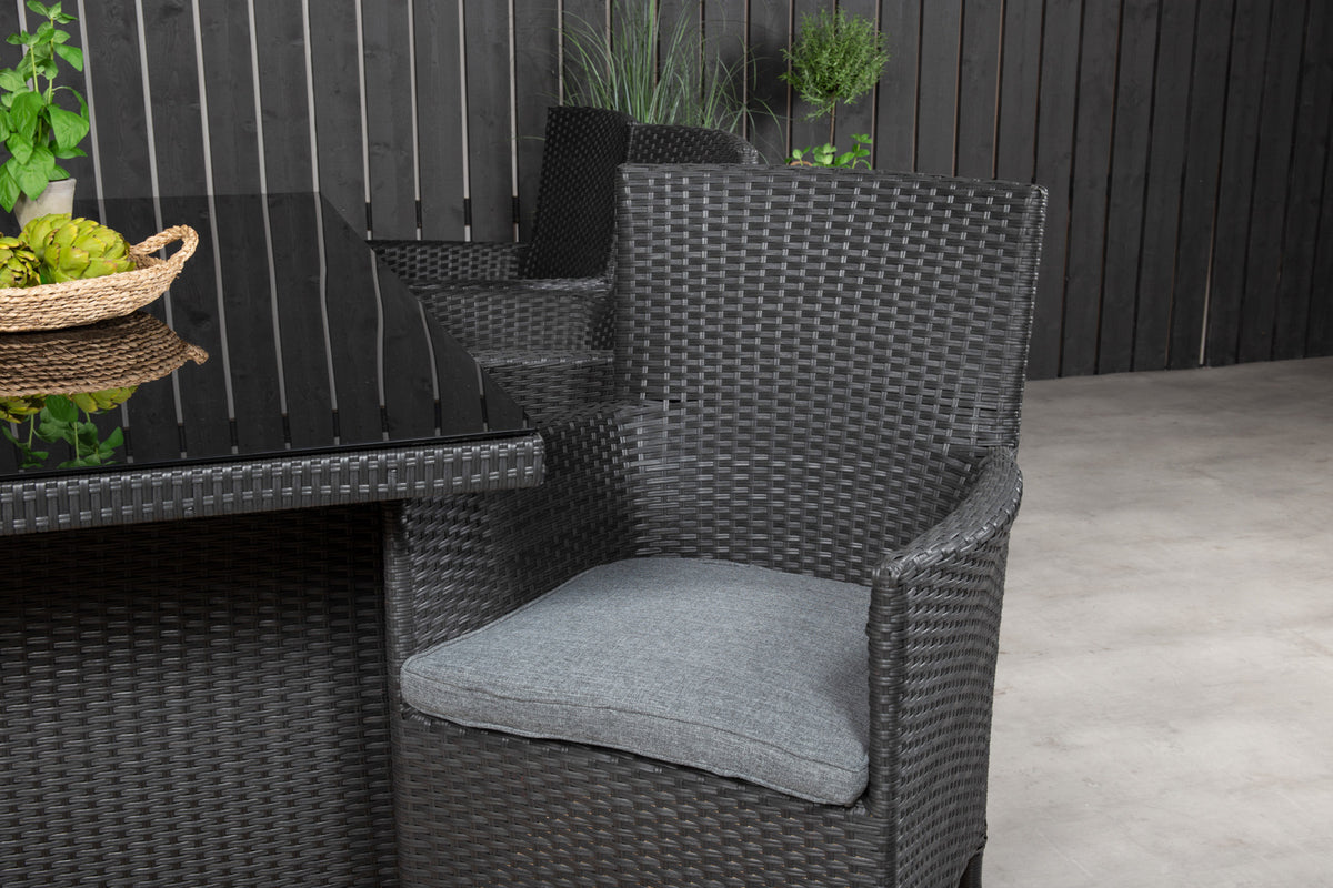 Venture Design Malin Matstolar 2-pack Svart