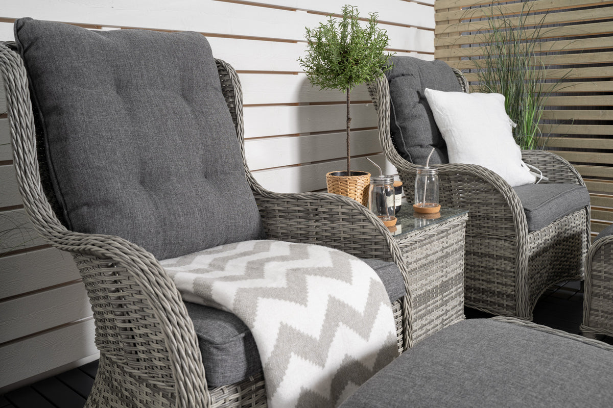 Venture Design Vikelund Lounge Set Grå