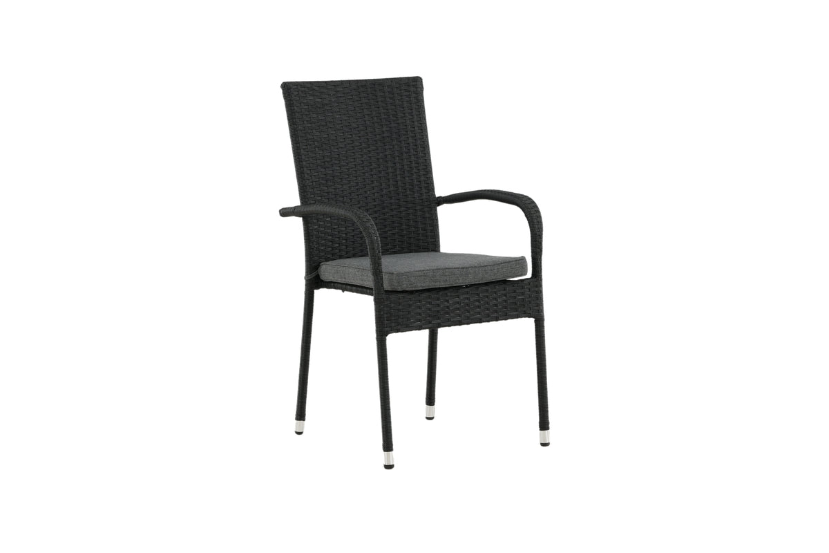 Venture Design Anna Matstolar 2-pack Svart