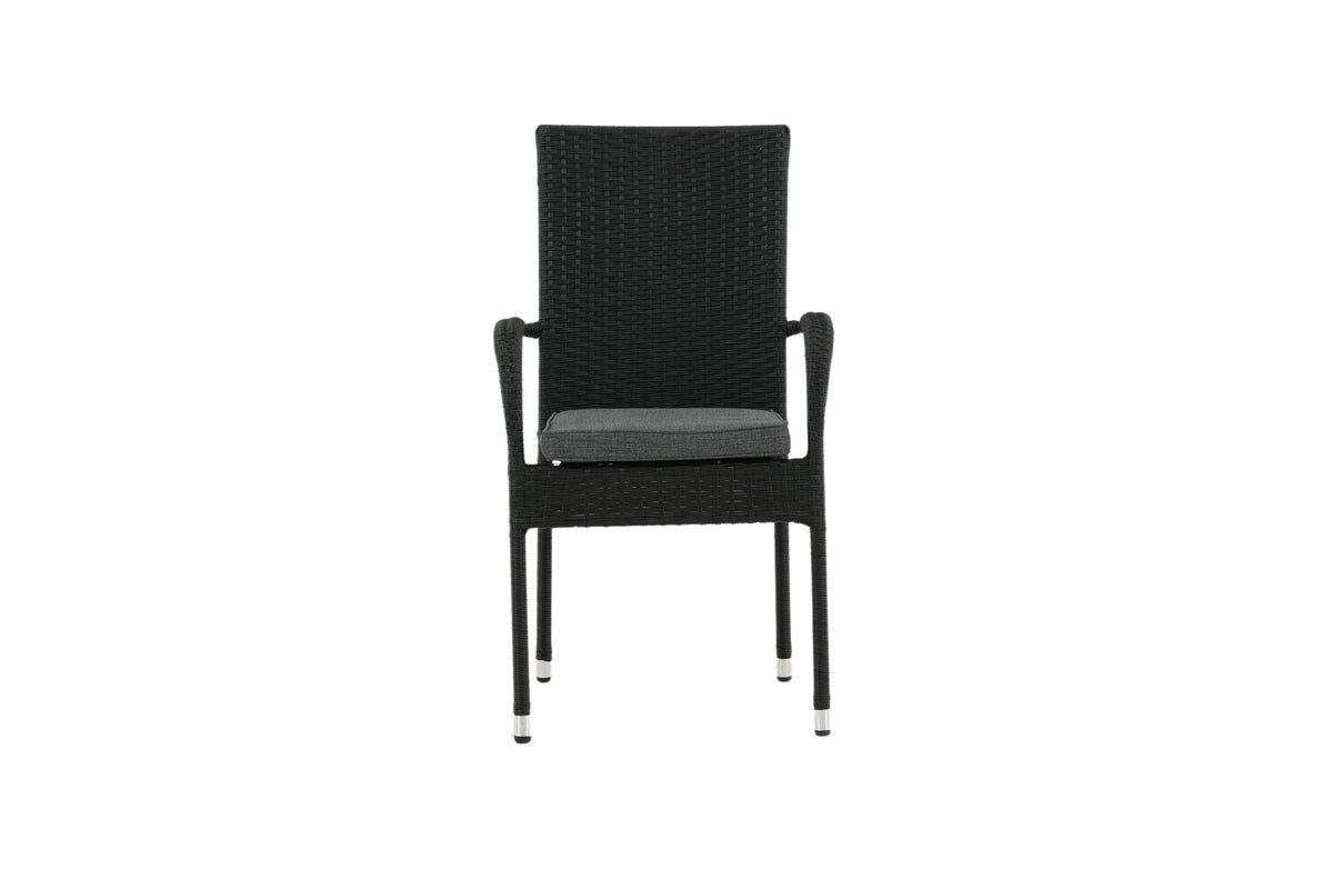 Venture Design Anna Matstolar 2-pack Svart