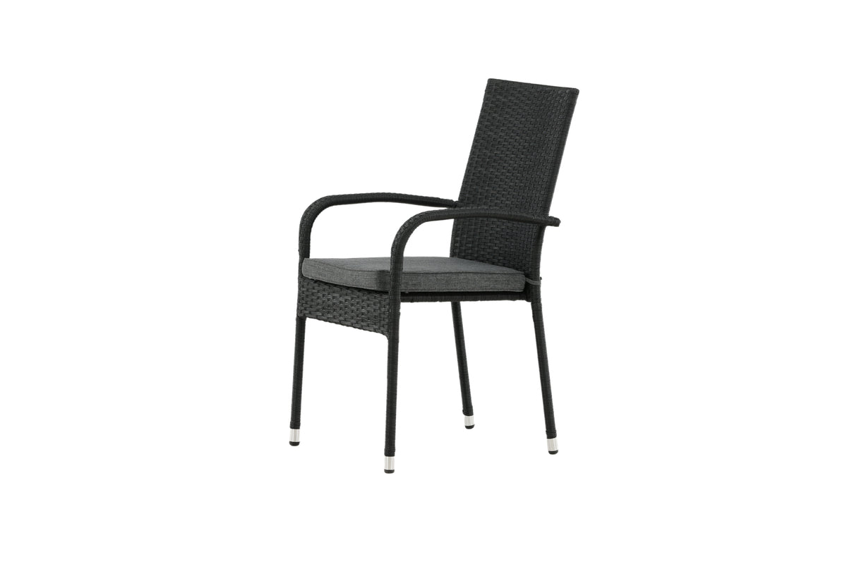 Venture Design Anna Matstolar 2-pack Svart