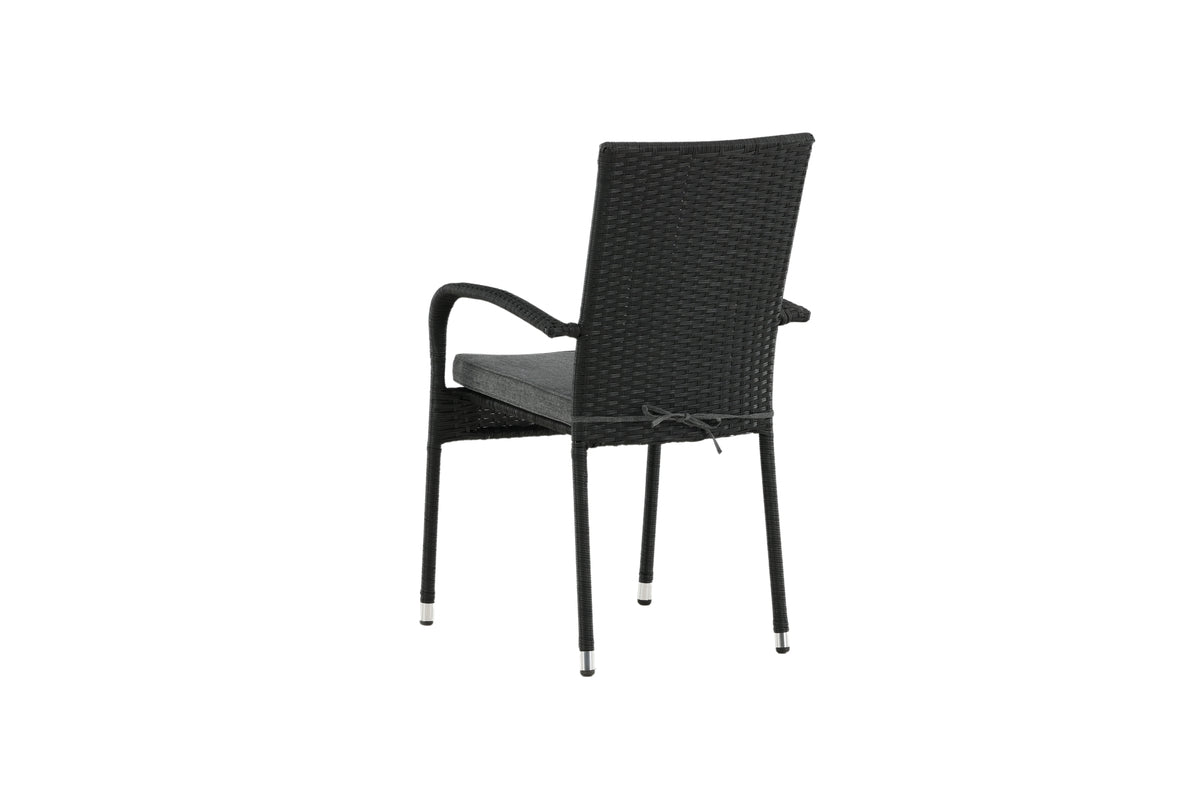 Venture Design Anna Matstolar 2-pack Svart