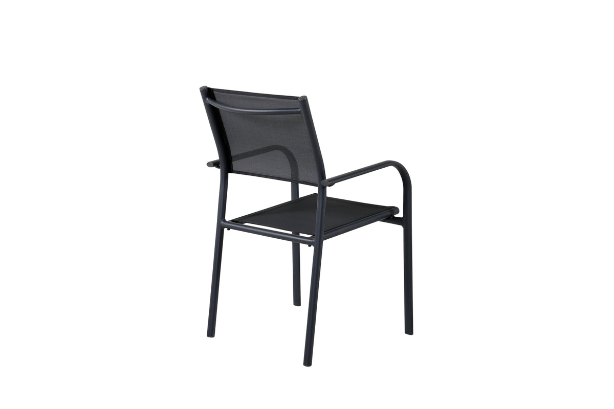 Venture Design Santorini Matstolar 2-pack Svart