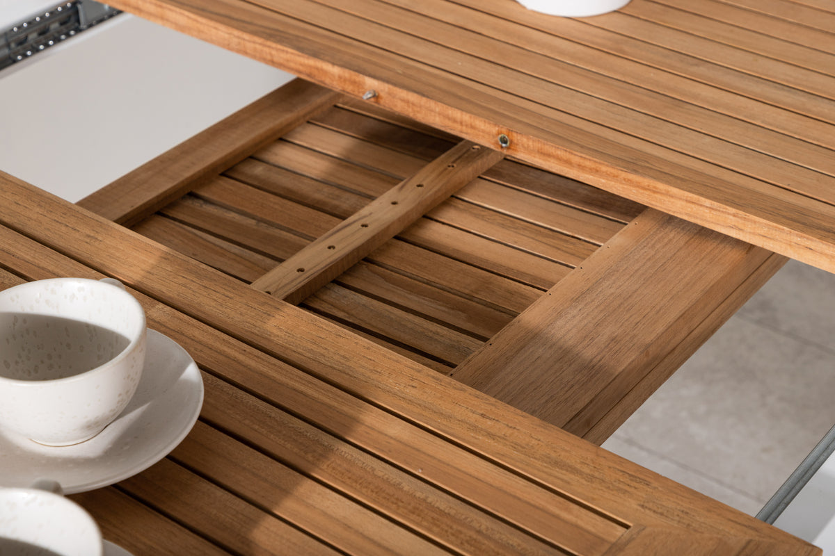 Venture Design Panama Rektangulära Matbord 160 x 90 Vit