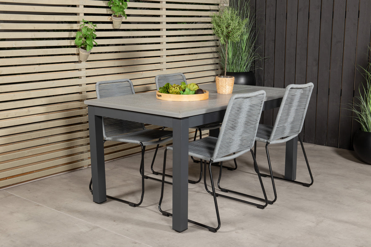 Venture Design Lindos Matstolar 2-pack Grå