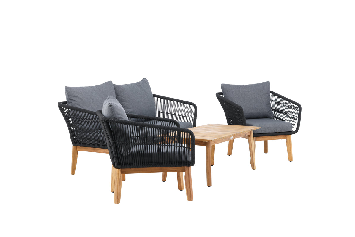 Venture Design Chania Soffgrupper Natur Svart