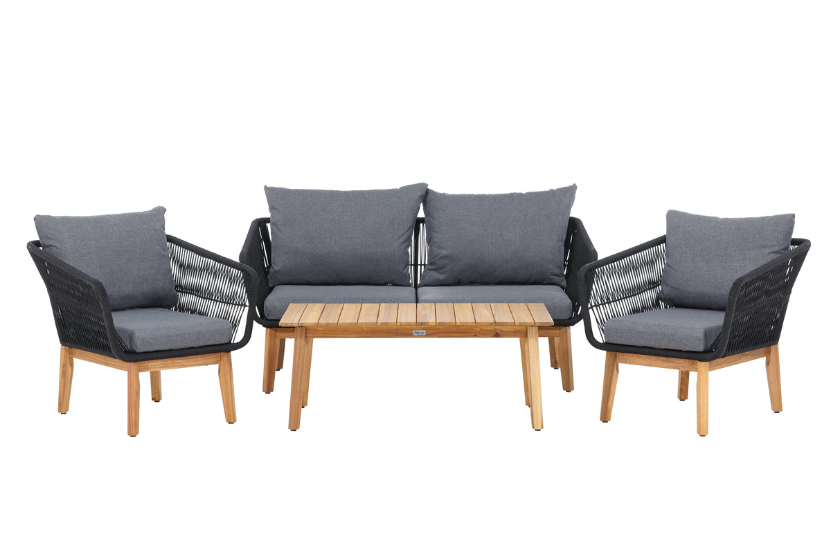 Venture Design Chania Soffgrupper Natur Svart