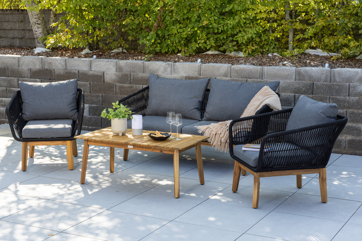 Venture Design Chania Soffgrupper Natur Svart