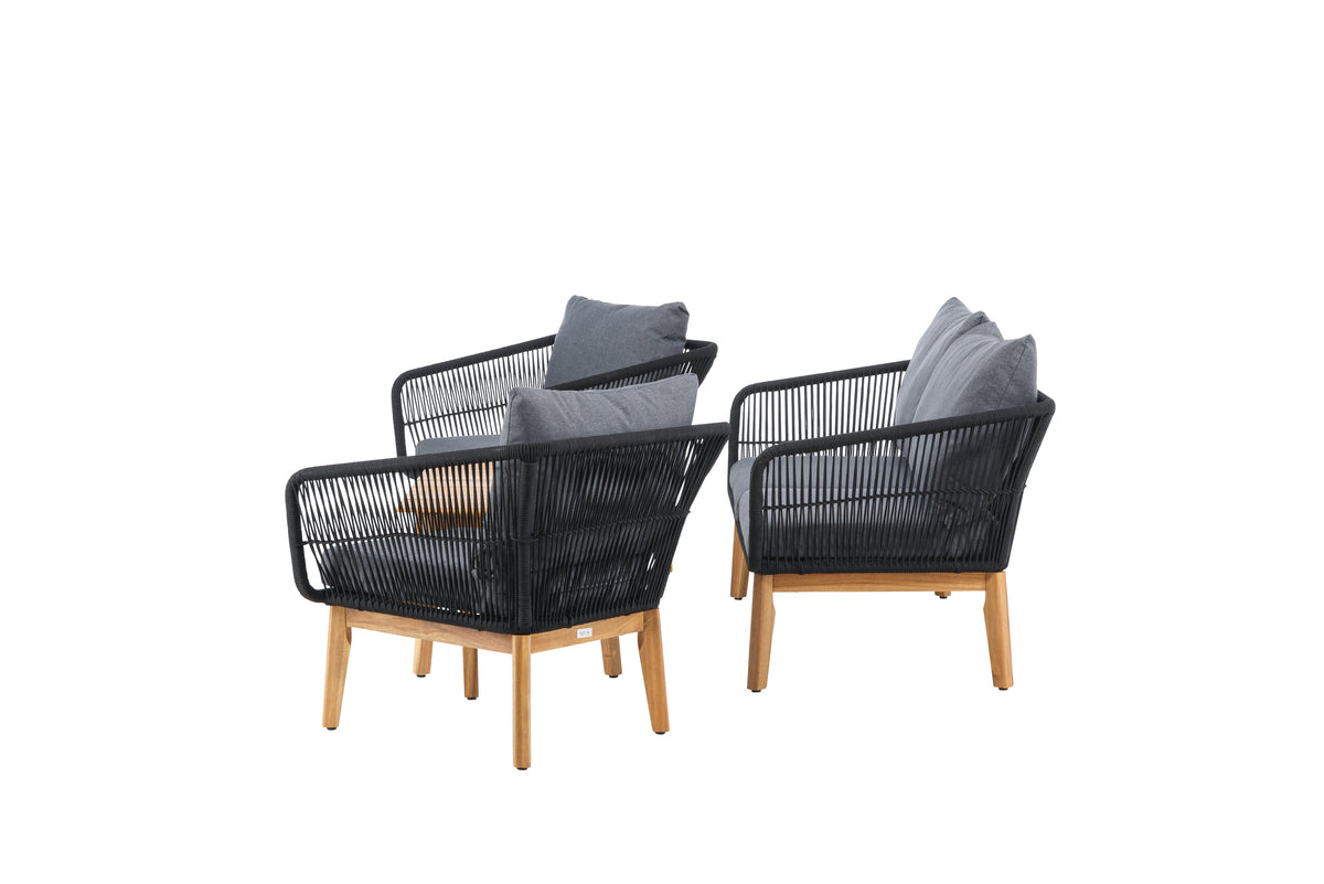 Venture Design Chania Soffgrupper Natur Svart