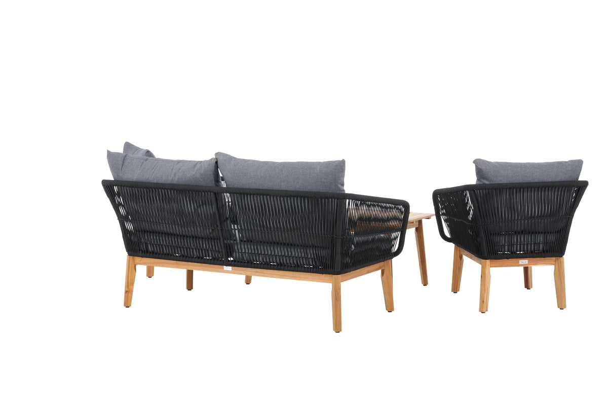 Venture Design Chania Soffgrupper Natur Svart