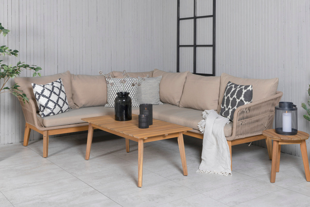 Venture Design Chania Hörngrupper Natur Beige