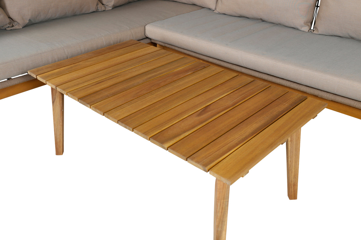 Venture Design Chania Hörngrupper Natur Beige