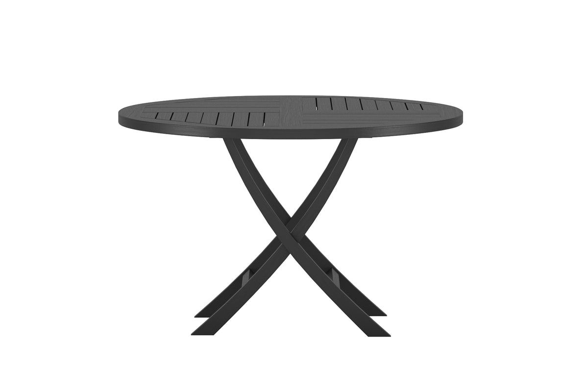 Venture Design Kenya Runda Matbord ⌀120 Svart