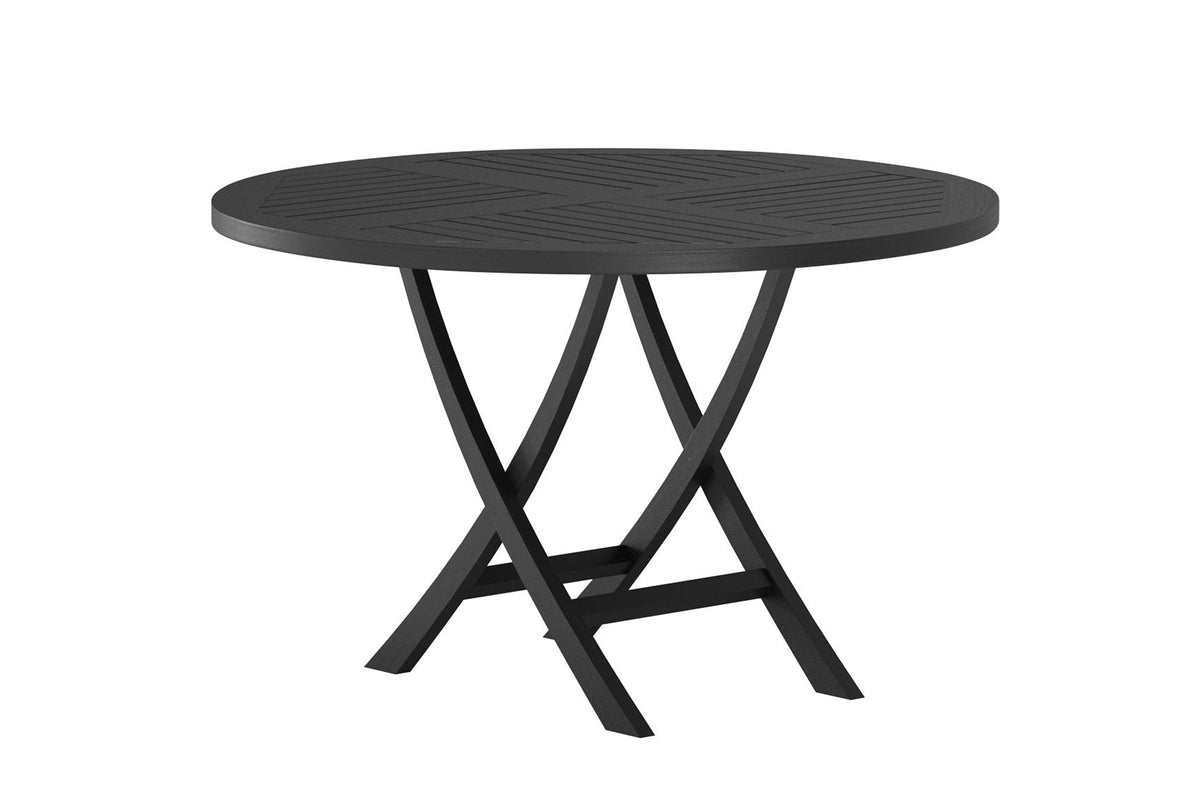 Venture Design Kenya Runda Matbord ⌀120 Svart